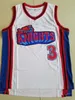 Heren Moive Like Mike Los Angeles Knights 3 Cambridge basketbalshirts rood wit gestikte shirts SXXL7790369