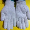 Guanti da lavoro bianchi all'ingrosso guanti caldi invernali Tappetino di protezione ingegneristica in cotone lavorato a maglia 60 paia