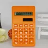 센 키아 만화 미니 계산기 8 자리 디스플레이 디스플레이 이중 전원 공급 장치 귀여운 사탕 Calculadora 태양 Hesap Calculatrice Soleaire