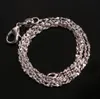 Hot Sales Women Glittering Plating 925 Sterling Silver 1mm Över hela himlen Stjärnkedja halsband 16 "/ 18" / 20 "/ 22" / 24 "för hängen