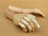 Hög nivå hantverk målning gemensamt trä handmodell tecknad film gemensam trä hand för pinceis ritning modell skiss mannequin konst