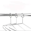 Fashion Hot Anti-theft Metal Clothes Hanger with Security Hook for Hotel Used 4mm Thickness KD1
