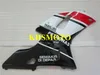 Hi-Grade Motorcykel Fairing Kit för Yamaha YZFR1 98 99 YZF R1 1998 1999 YZF1000 ABS Röd vit Svart Fairings Set + Gåvor YS16