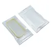 100PCS 10x18 cm Genomskinliga elektroniska produkter Tillbehör Förvaring påse Hängande dragkedja Poly Plast Packaging Väskor för telefonfall