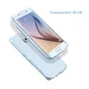 Coque de téléphone portable pour Samsung Galaxy S3 Duos S4 S5 Neo S6 S7 Edge S8 Plus Note 3 4 5 Core Grand Prime 360, couverture transparente complète