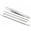 New 8Pcs Women Stainless Steel Blackhead Facial Acne Spot Pimple Remover Extractor Tool Comedone se25