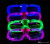 Zaklamp bril LED koude licht eyewear mode stijl multi kleur party prop christmas party versiering ornament 1 99mw ff