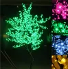 LEDチェリーブロッサムツリーライトガーデン装飾ルミニア1.5M 1.8M LEDランプ風景屋外照明クリスマスウェディングデコLLFA