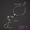 3pcs Fashion Crystal Rhinestone Hand Harness Bracelet Chain Link Finger Ring Rose Gold Color Star and rhombus Jewelry Set B0449