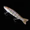 12cm 22g Fishing Wobblers Lifelike Fishing Lure 6 Segment Swimbait Crankbait Artificial Bait Isca Artificial Lure Fishing Tackle