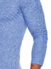 Uomo 2018 Curve Hem Rib Patchwork T-shirt Maschile a righe in cotone Slim aderente Camicia da uomo Casual Manica intera Primavera Autunno Tee Tops