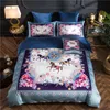 豪華なデザイナープリントの寝具付き住宅用セットSignageh Carriage Fleece Bedding Home Textile 5ピースセットクリスマス家族ギフトBeddin1048686