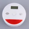 Freeshipping Monoxide czujnik czujnika LCD Gaz CO ALARM ALARM Niezależny Wyświetlacz LCD Detektory Trujące