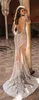 ベルタ秋2018年マーメイドのウェディングドレス長袖セクシーなハイネック背中の白いガウンイリュージョンボディスカントリーウェディングドレス