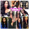 ISWHOW Peruansk Human Hair Weave 3 Bunds med spetsstängning Virgin Hårförlängningar 10A BRAURILIAN BODY WAVE WEFTS FÖR KVINNA GIRLS N9461509