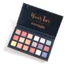 Maquillage Beauté Glacé 18 couleurs Palette de fard à paupières Ton chaud Ombre à paupières ultra pigmentée Qualité supérieure Expédition DHL