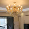 Europejski Klasyczny Nowoczesny Lampa Żyrandole Luksusowe Dom Hotel Decor Zaprojektowany Kryształ Handmade Szklany Żyrandol z Chin