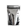 9*14cm(3.54''x5.5'') Clear Plastic Zip Lock Stand Up Aluminum Foil Package Bag Food Tea Water Proof Packing Resealable Zipper Mylar Bags