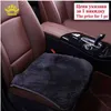 Rownfur Autostoel Cover Faux Bont Houd Warm Universal voor Auto Front Seat Covers Herfst en Winter Seat-Covers 1PCS 4373