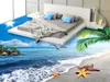 Peinture de plancher moderne 3D peinture de paysage marin de plancher de mur Mural-3d PVC papier peint plancher auto-adhésif Wallpaper-3d