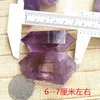 Ametyst Różdżka Naturalne Prism Purple Kryształowe Punkty Dwuosobowe Uroczyste Charms Reiki Crafts Fengshui Urodziny Holiday Healing Prezenty