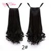 Synthetic Hair Ponytails Long Lady ponytail hair extensions Girl Wavy ponytails for curly hair ponytails for black women clip in6053181