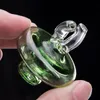 Verre Carb Cap Double Directional Cap Accessoires Fumeurs pour 25mm OD Quartz Banger Nail Pipes Dabber Bongs Dab Oil Rigs