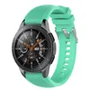 22mm siliconen horlogeband voor Samsung Galaxy horloge 46mm versie SM-R800 gestreepte rubberen vervanging armband band riem