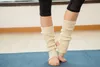 Knitted Leg Warmers For Women Yo-ga Socks Boot Cuffs Winter Bodybuilding Socks Polainas Para As Mulheres Gaiters 5 Colors