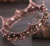 Nuovi arrivi Brillanti perle di strass Corona Lega più popolare Brillante corona Matrimonio Prom Party Diademi da sposa per ragazze