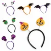 Halloween filles bâtons de cheveux enfants mascarade fête Performance boucle de tête fournitures citrouille sorcière bandeau décoration bâtons de mode