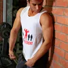 Mens Tank Tops Mens Undershirt Sporting Wear Patchwork gyms Bodybuilding Men Fitness Exercise Clothing Vest Sleeveless Shirt