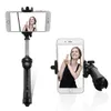 Bluetooth Shutter Yeni teklifte tripod El Uzatılabilir Monopod -yerleşik ile kaymaz Süper Bluetooth kontrol selfie'si sopa
