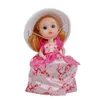 6 pz / lotto Big Magical Cupcake Profumato Princess Doll Torta reversibile Trasforma in Princess Doll Baby Dolls 15 cm Altezza DHL