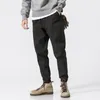 Winter Men Long Pants New Trends Fashion Men's Thick Warm Velvet Casual Pants Men's Trousers Basic Slim Harem Pants