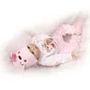 Npk recién nacido renacido muñecas silicona de cuerpo completo lindo bebé suave muñeca para niñas princesa niño moda bebe s 55cm