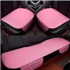 3 teile/satz Leinen Auto Sitz Abdeckung Styling Vier Jahreszeiten Vorne Und Hinten Kissen Atmungsaktive Protector Mat Pad Universal Größe