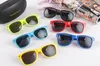 2018 venda quente 20 pcs atacado clássico plástico óculos de sol retrô vintage quadrado sol óculos para mulheres homens adultos crianças misturar cores