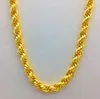 Вьетнам Shajin Futou пряжка витых тканей ожерелья 14K золотого ожерелья