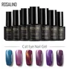 Rosalind Gel 30 couleurs vernis gel magnétique 7ML bouteille noire 3D yeux de chat aimant LED UV vernis à ongles gel Semi Permanent
