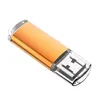 Pomarańczowy masa 100pcs prostokąt USB 2.0 Dachy Flash 64 MB Dysk z długopisem Flash Drive Sight Prędkość 64 MB Pamięć Pamięć Pamięć Pamięć do tabletu laptopa komputerowego