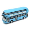 ALLOY Car Model Toy London Twodeck Bus avec un coup de son léger Simulation élevée pour la fête Kid039 anniversaire039 CODE CO4009191