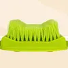 Brosse multifonctionnelle, outil de soins des pieds, élimination de la peau morte, exfoliant des pieds, cuticules, dissolvant de callosités, masseur, brosse de douche