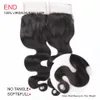 Trames 8A Brésilienne Vierge Cheveux Humains 3Bundles Avec 4 * 4 Fermeture Pas Cher En Gros Brésilien Péruvien Indien MalaisienBody Wave Extensions de Cheveux