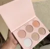 Maquiagem Beauty Palette Professional 6色ブロンザー蛍光ペンコンシーラーカモフラージメイクアップフェイスプライマーすべてのスキンタイプ最高品質