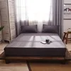 1 шт. Хлопковая кровать простыня покрытия кроватя кроватей с эластичной группой Coovre Lit Sabanas встроенный листовой матрас высотой 25см