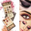 Ombretto professionale a 9 colori Earth Glitter Eye Shadow Powder Palette Matte Eyeshadow Palette Trucco cosmetico Bellezza