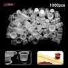 1000pcs Large Size Tattoo Ink Cups Caps Supply Professional Permanent Tattooing Accessory For Tattoo Machine Plastic Profession Colors Cup