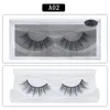 2018 Date A Styles 3D Vison Cils Cils Messy Eye lash Extension Sexy Eyelash Full Strip Eye Lashes