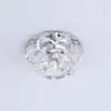 Modern Sunflower Crystal 3W Corridor Downlights Living Room lobby Ceiling Lights Glass Lotus Flower Hallway Cabinet Ceiling Lamp